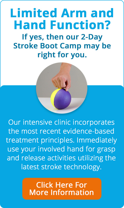 Stroke Hand and Upper Limb Boot Camp